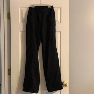 Black scrub pants
